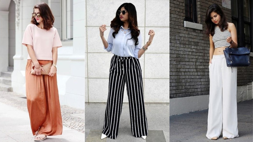 5 Fun Ways To Style Those Palazzo Pants And More