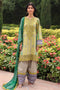 Charizma Rang-e-Bahar – Embroidered Lawn Shirt with Embroidered Chiffon Dupatta and Trouser DSRB4-04