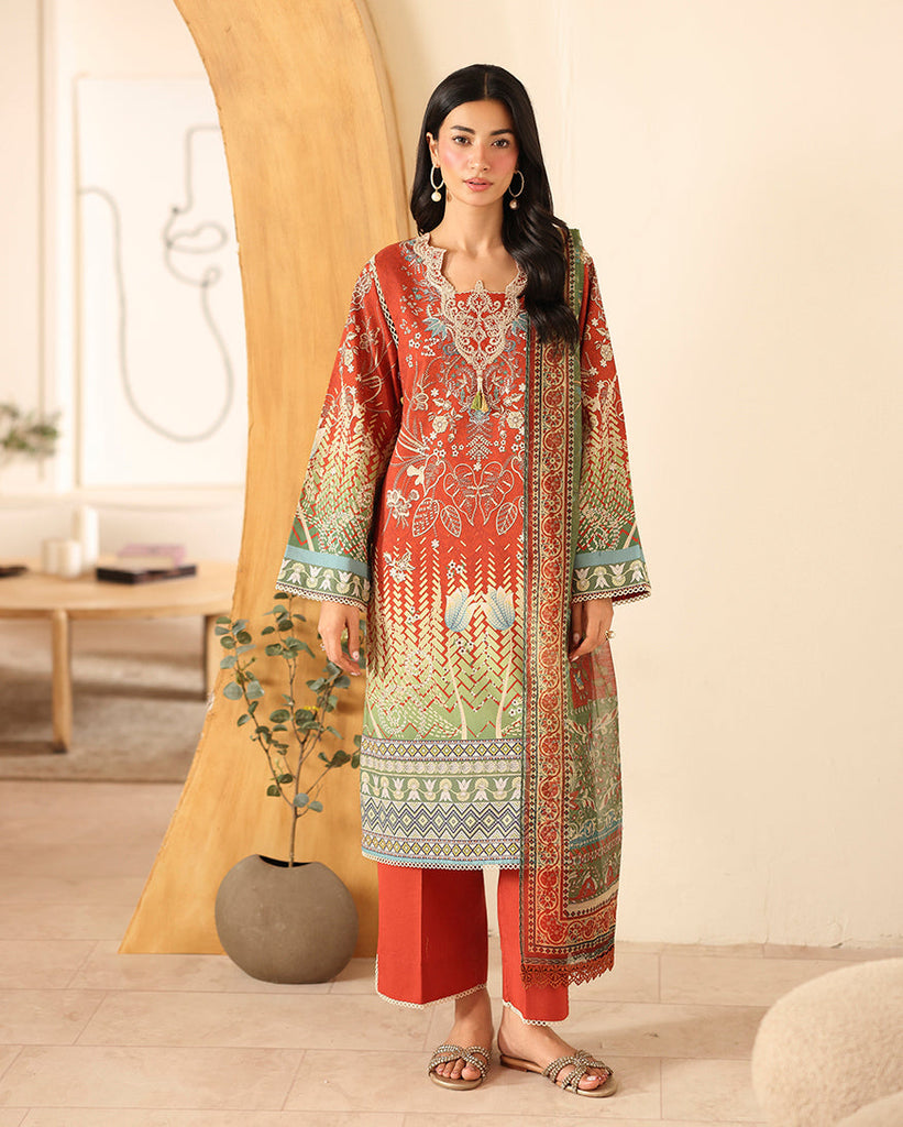 Roheenaz Pareesa Printed Cambric – Naveen