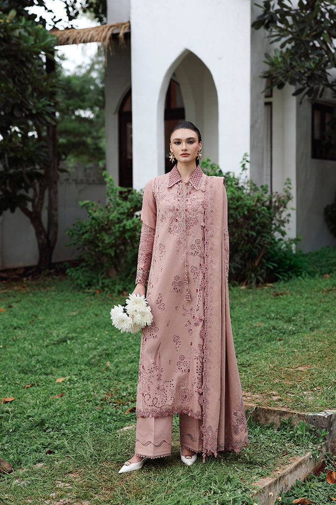 Qalamkar Qline Linen Fall – KL-08 VEIL