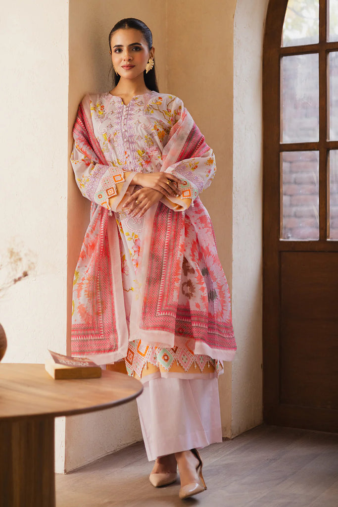 Freesia Zen Lawn by Maryum N Maria – FW-50071 Adiva