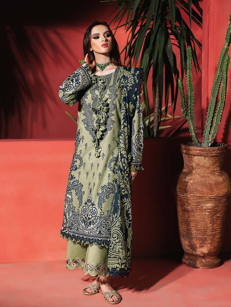 Jade Urbane Embroidered Lawn – 20776