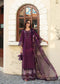 Saadia Asad Noor Luxe Chikankari Lawn – D5 - A - Itten Plum