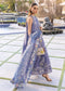 Crimson Flow Luxury Lawn – FLORAL SERENITY-D1B