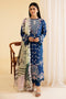 Qalamkar Qlinekari Chikankari Lawn – SQ-08 ZEL