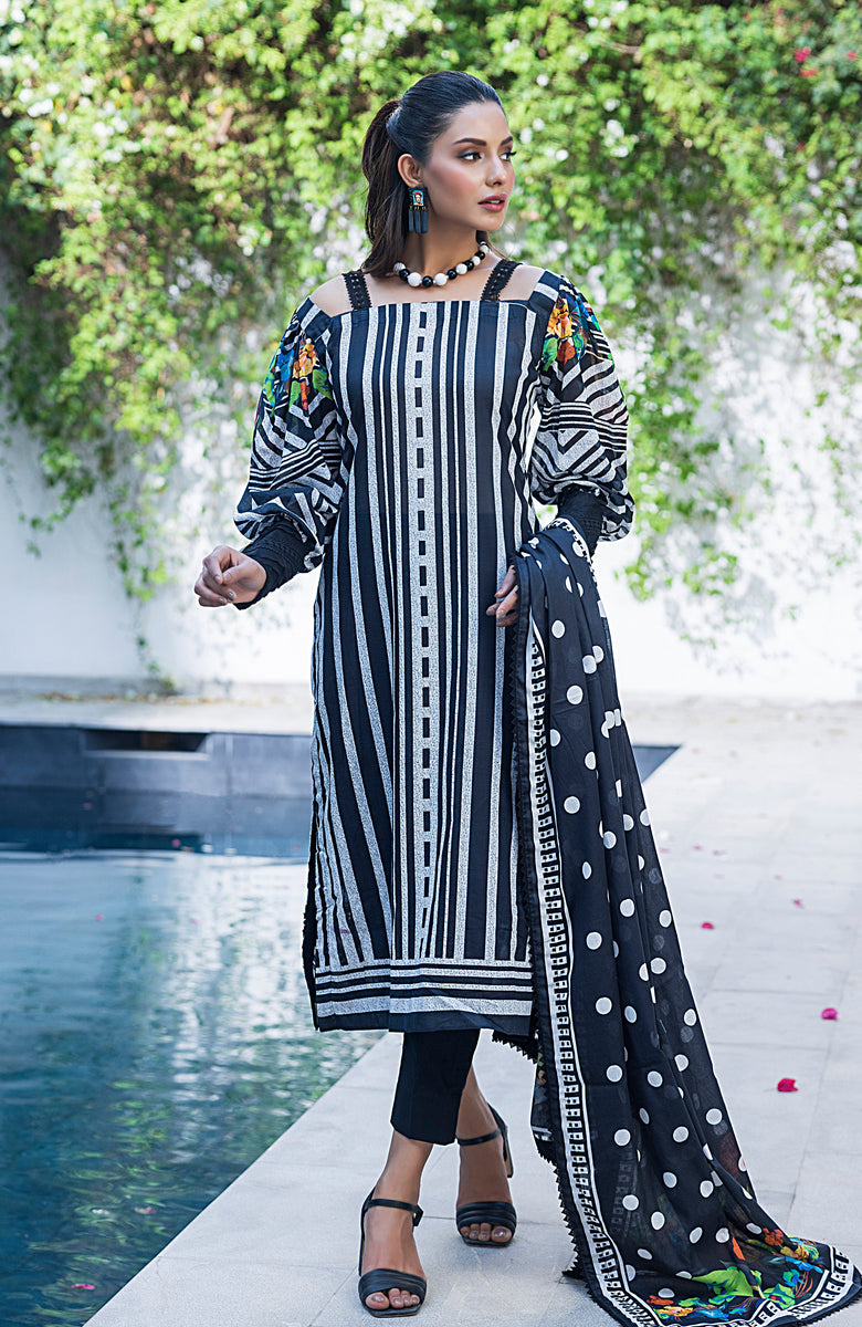Design 12 ANUM DIGITAL PRINTED LAWN  Collection Vol 03 main image 0