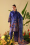 Sahar Mirha Lawn – Royal Cobalt