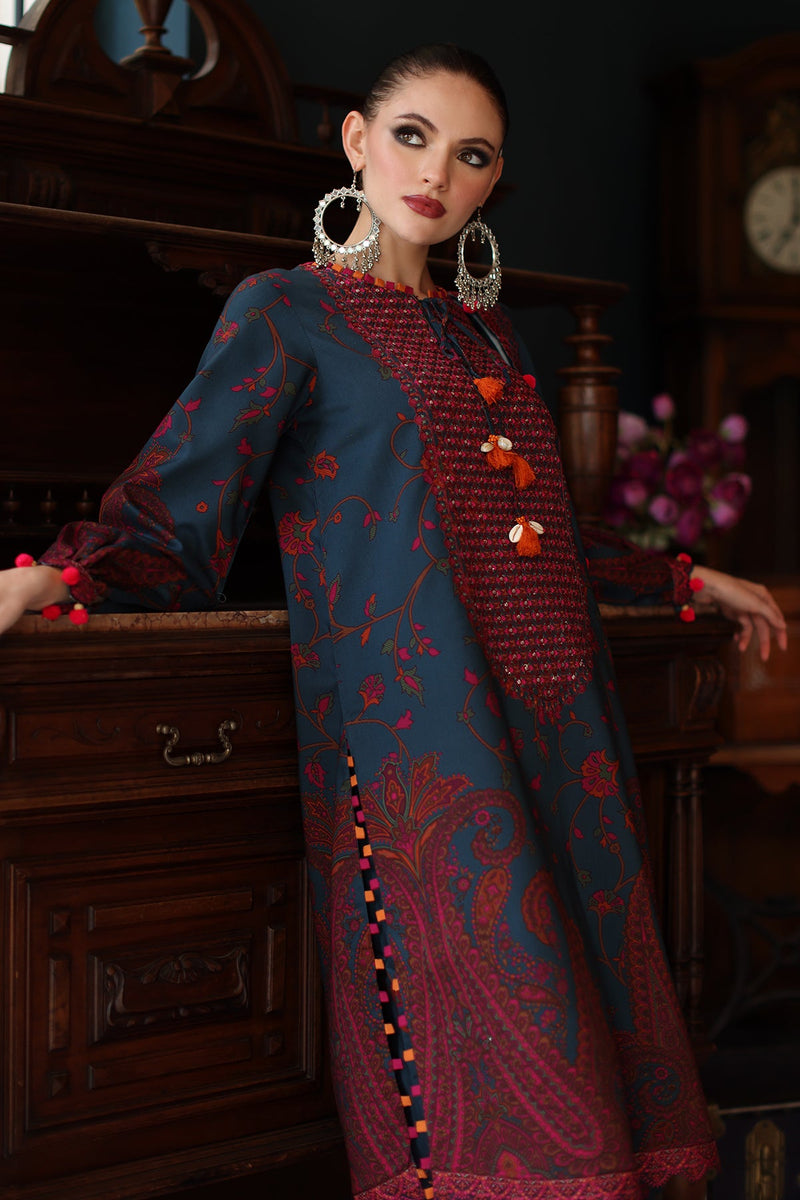 Aniiq by Charizma Embroidered Linen Suits Unstitched 3 Piece CRZ25AU ANW6-01 - Winter Collection