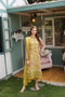 Noor by Saadia Asad Eid Luxe Printkari Lawn Collection – D5 Yellow