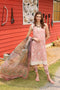 Noor by Saadia Asad Eid Luxe Printkari Lawn Collection – D1 Pink