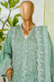Bin Saeed RTW White & White Embroidered Lawn – 16