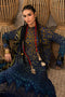 MARIA.B MPrints – Embroidered Linen Suit - MPB3101-B