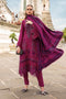 MARIA.B MPrints Winter – Embroidered Twill Linen Suit MPT-2804-B