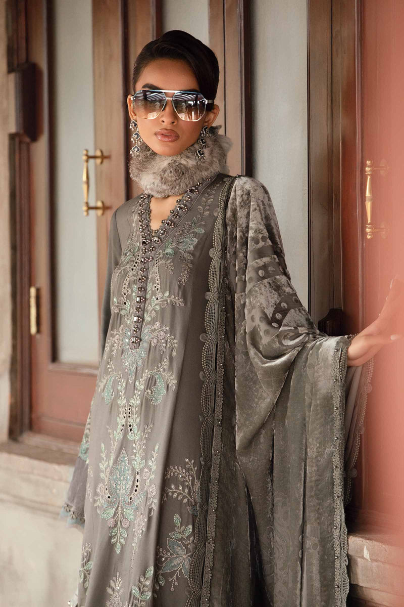 Maria B | Luxury Winter Pret 25 | DW-MN25-12-Black