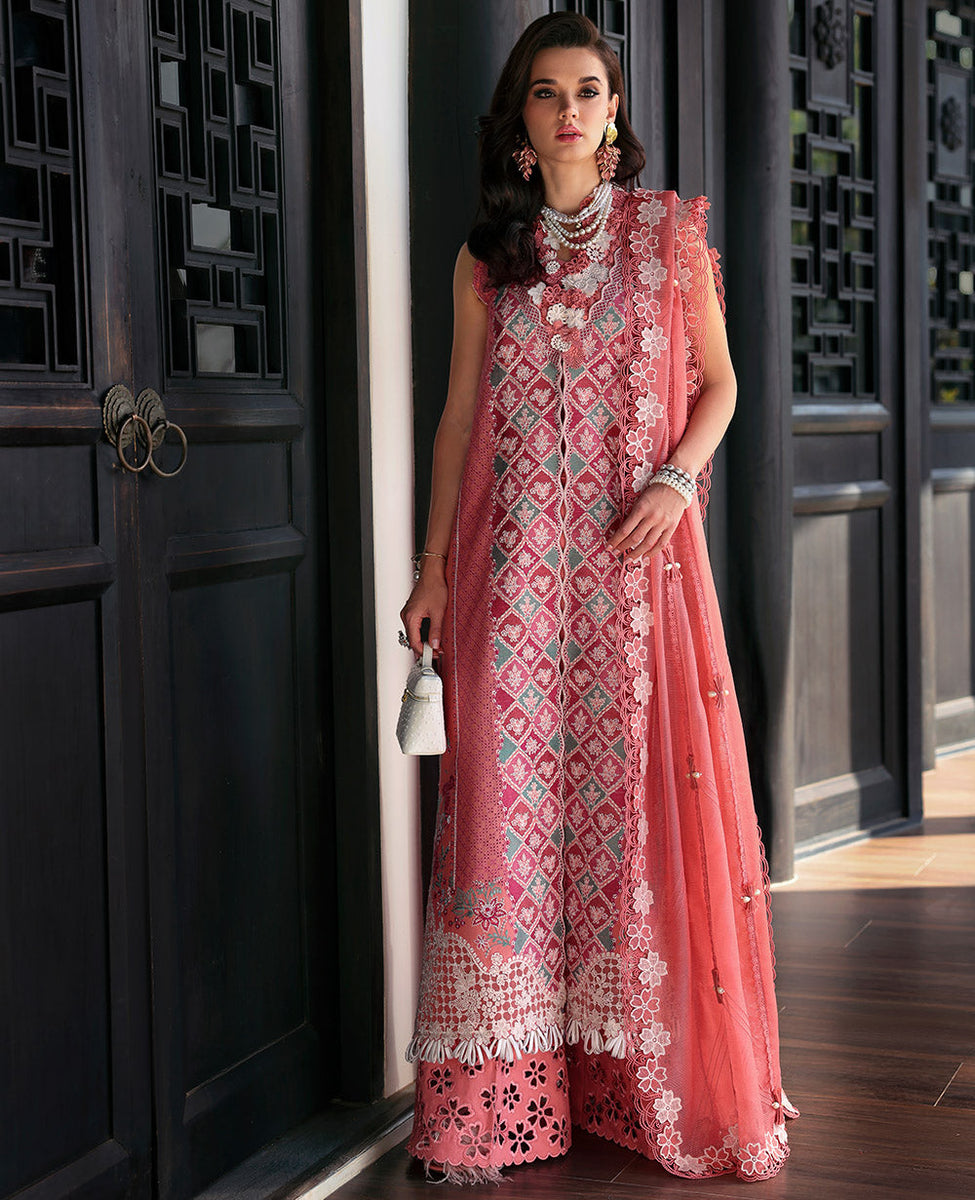 Republic Womenswear | Kalani Eid Luxury Lawn 25 | D6-B - Talia