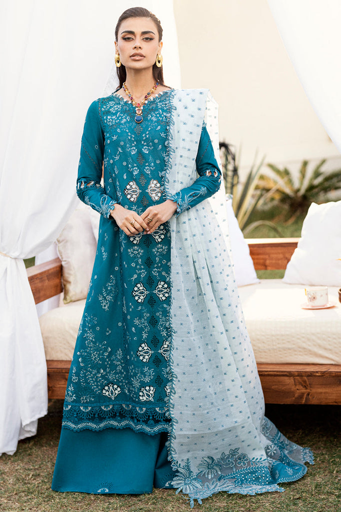 Qalamkar Chikankari Lawn Eid Edit – CS-07 ALYANA