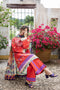Mushq Mirasol Printed Cambric Lawn – Carmin Rosa