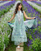 Mushq Hemline Lawn · The Secret Garden – Hummingbird Haven