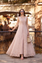 Saadia Asad Noor Eid Luxe Printskhaas Lawn – D6 - B - Ballet Pink