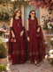 Saadia Asad Noor Eid Printskhas Lawn – D14 – Ruby Royale