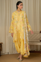 Aabyaan Print Luxe Linen – MARIGOLD (AK-06)