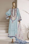 Sadabahar Printed Viscose Stitched RTW – D-02 - Blue