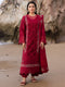 Mahnur Sirene Luxury Lawn – Scarlett