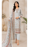 Mausummery Summer Printed Lawn – 05 Frosted Sky