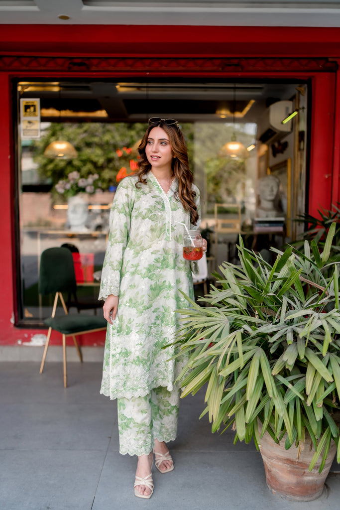 LSM Lakhnay Pret/Stitched 2Pc Embroidered Shirt & Trouser – LG-MB-0003