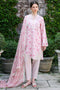 Cross Stitch Eid Lawn Edit – Peach Sprinkle