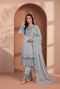 Sadabahar Luxury Stitched RTW – LFD-01 - Blue
