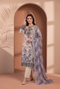 Sadabahar Signature Stitched RTW – D-03 - Fawn