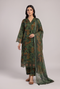 Sadabahar Peplum Stitched Lawn – D-02