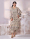 ZA Tehzeeb Stitched/Pret RTW Organza Formals – Moonbeam Taupe