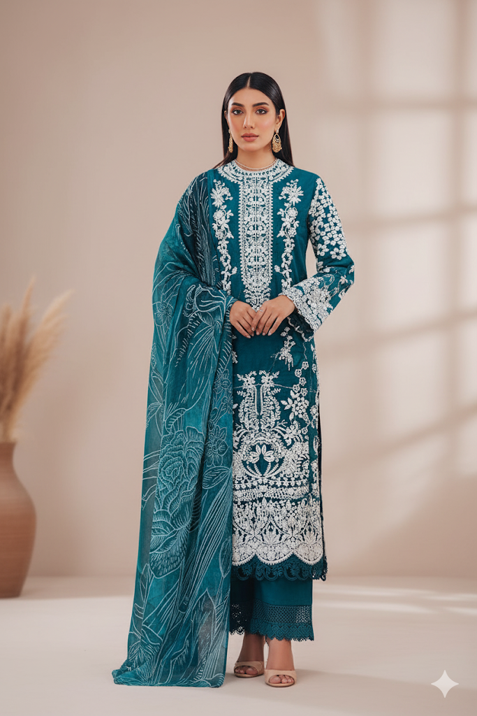 Zarposh Celia Luxury Lawn – Sarvenia