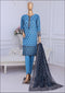 HZ Aashkaar RTW/Stitched Printed Embroidered Lawn 3PC Suit – D-16