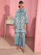 Isha & Aysha Khan 2Pc Lawn Prints – D-10