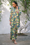 Cross Stitch Daily Wear – IVORY BLOOM-2 PIECE PRINTED LINEN SUIT
