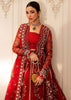 Sadaf Fawad Khan Siraa Luxury Festive Formals – Scarlet