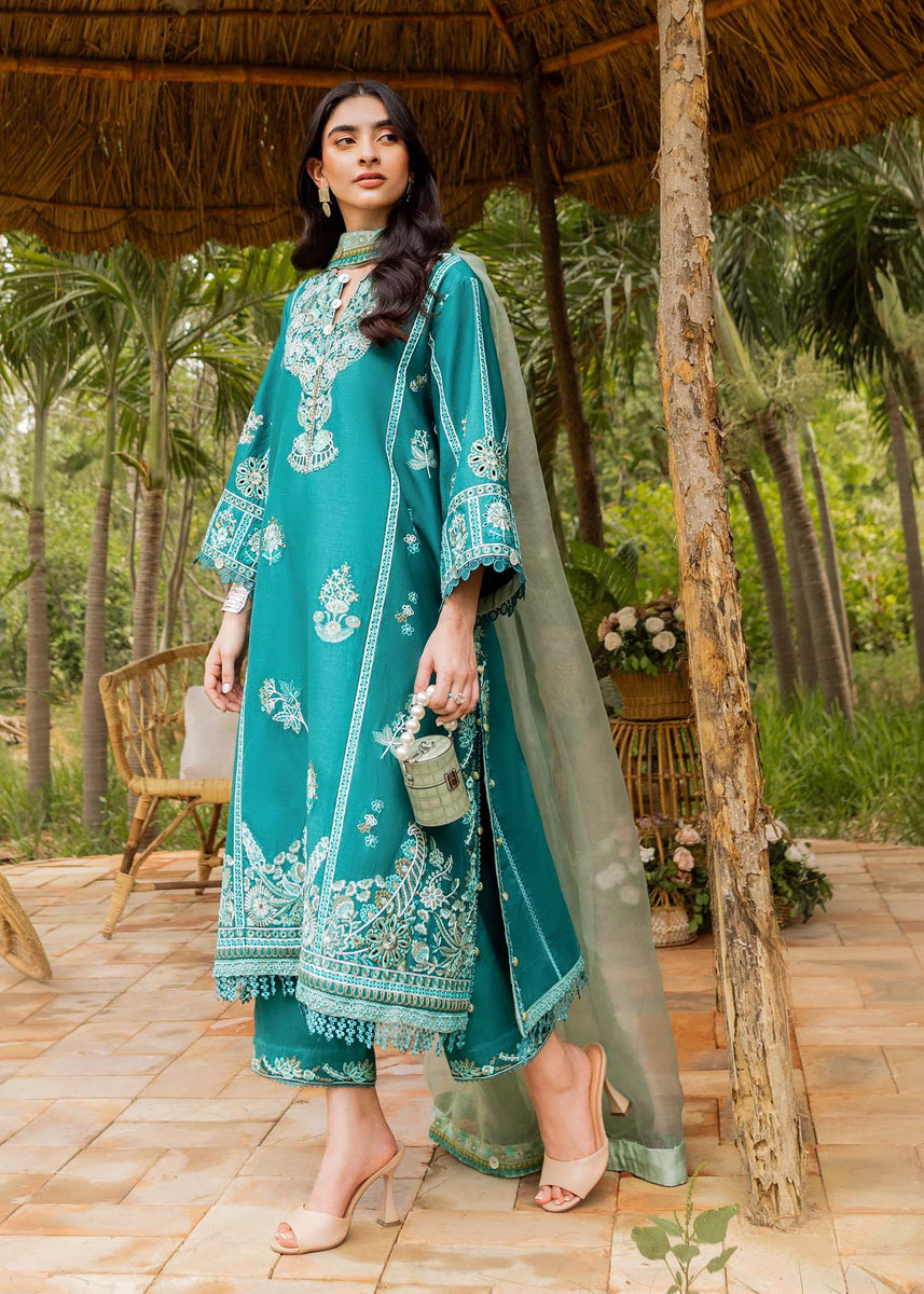 Sadaf Fawad Khan | Siraa Lawn 25 | Sea Flora