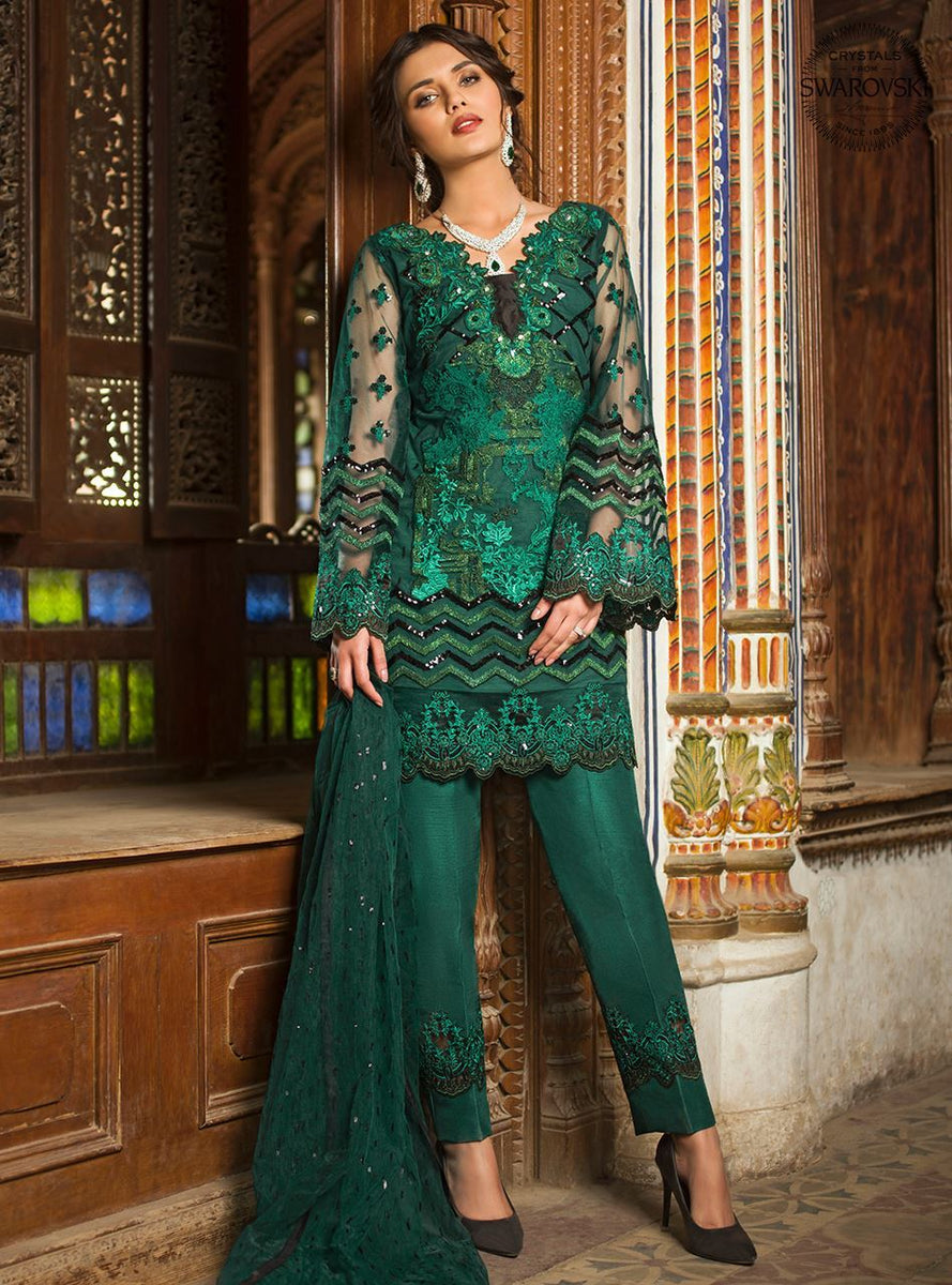 Lehenga Suit Zainab Chottani Party Wear 2019 With Price Pakistani