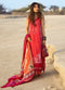 Farah Talib Aziz Luxury Lawn Collection – Tulum Red