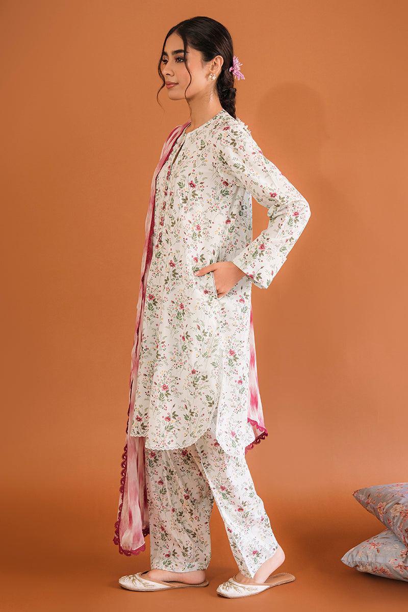 white christmas dresses Cross Stitch Petals & Prints Lawn Collection – SUBTLE ALLURE – YourLibaas