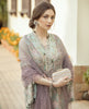 Flossie Embroidered Chiffon Lavish Luxury Edition – 04 Moon Light