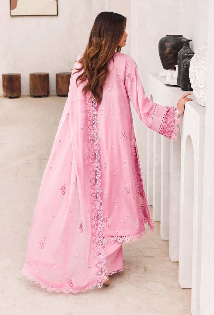 Adan Libas Yellow Chikankari Dress 3pc Luxury Collection SC 1003