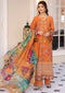 Elaf Festive Chikankari Lawn Collection – ELC-08 TANGERINE