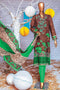HZ Textiles Premium Embroidered Lawn Collection Vol-2 – Design 122 Brown