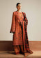 Hussain Rehar Winter Collection with Shawl – Dusky