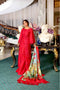 Crimson by Saira Shakira Luxury Lawn Collection 2021 – D2-B - Cutwork Romance - Ruby
