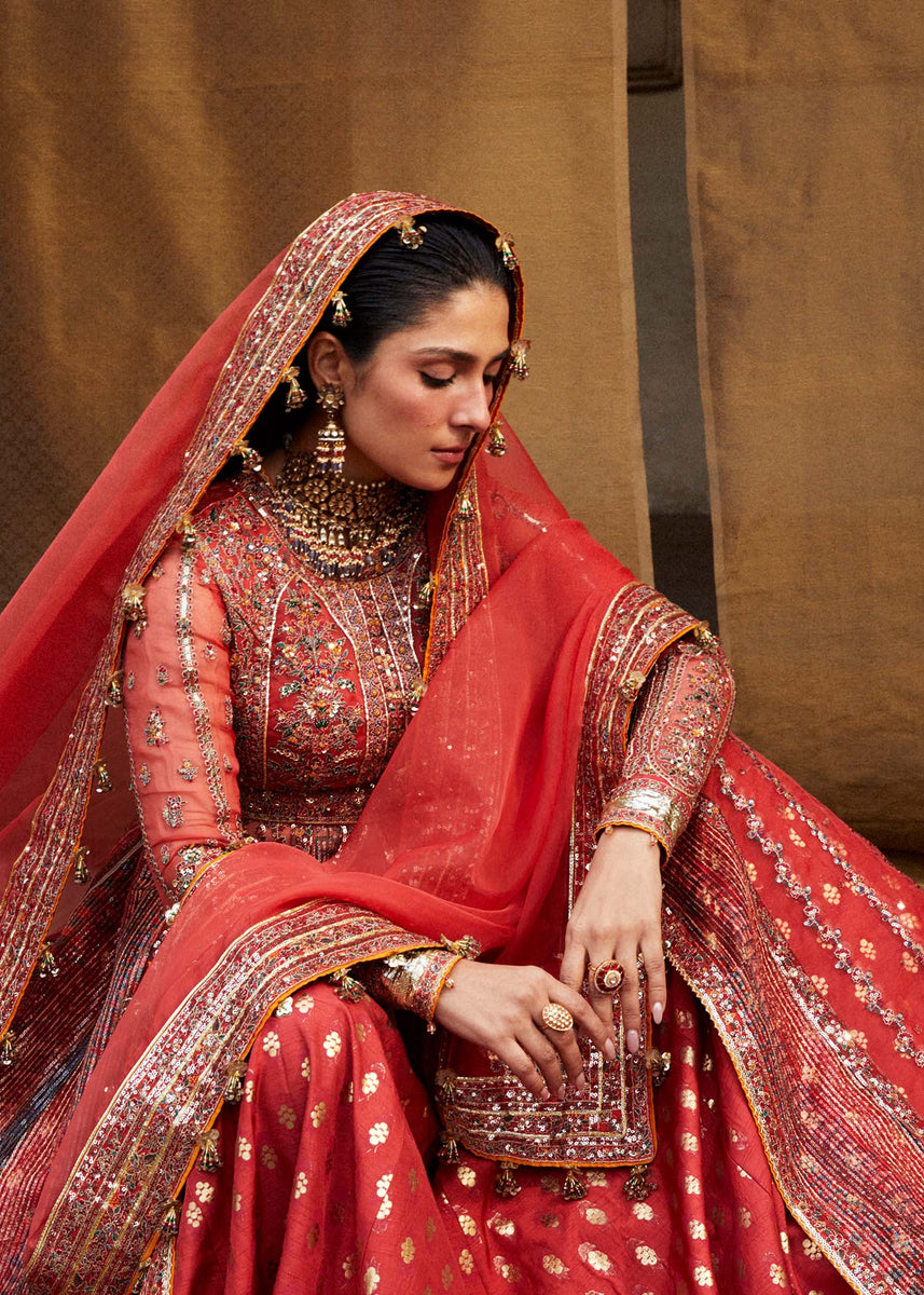 Wahajmbegum | Mehrunnisa Wedding Formals | MUSTARD MEHSURI JACKET